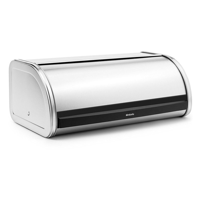 Brabantia Roll Top Bread Bin Matt Steel