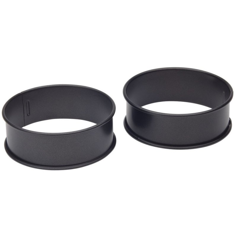 Kitchencraft Set of 2 Non-Stick Poachette Rings