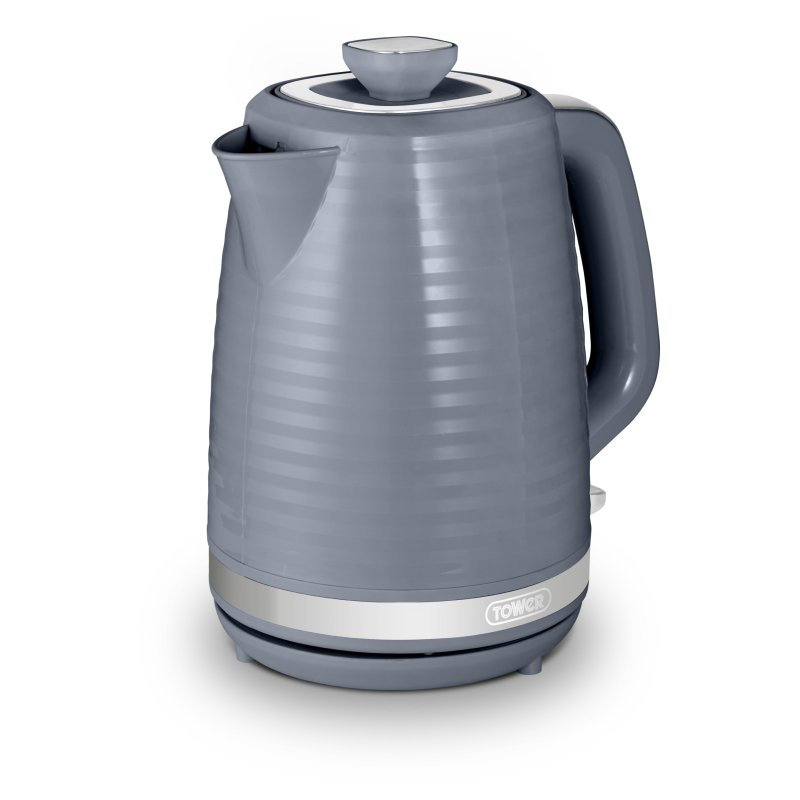 Tower Saturn 1.7L Grey Kettle image of the kettle on a white background