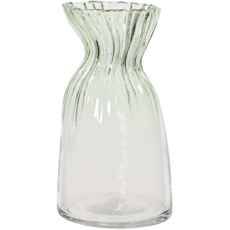 Kaemingk Clear Tie Top Faded Vase