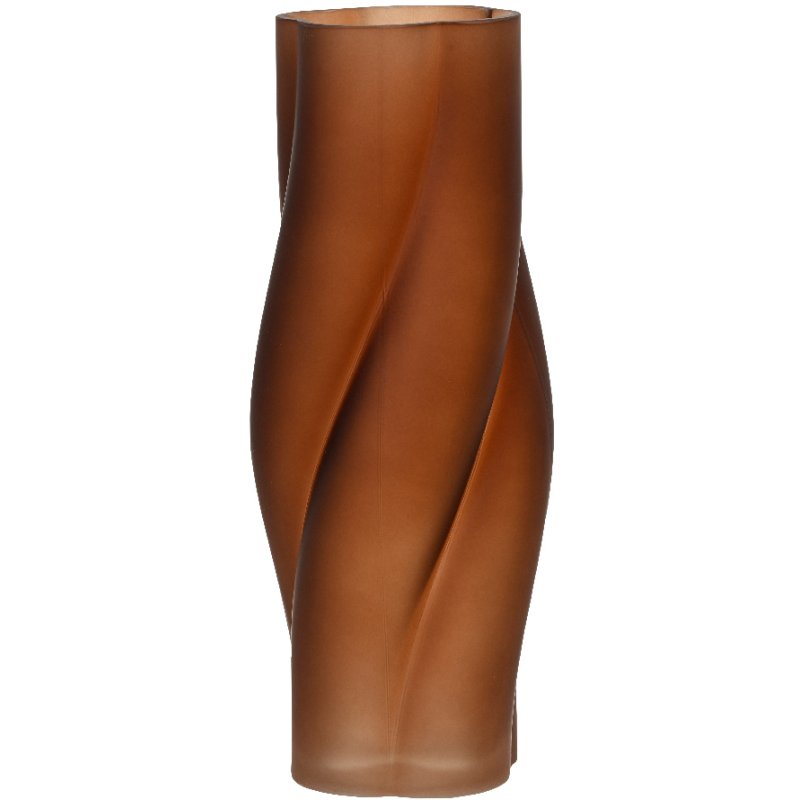 Kaemingk Tall Swirl Opaque Vase