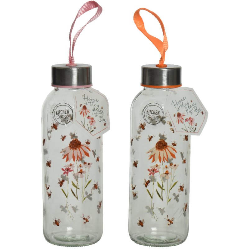 Kaemingk Floral Water Bottle