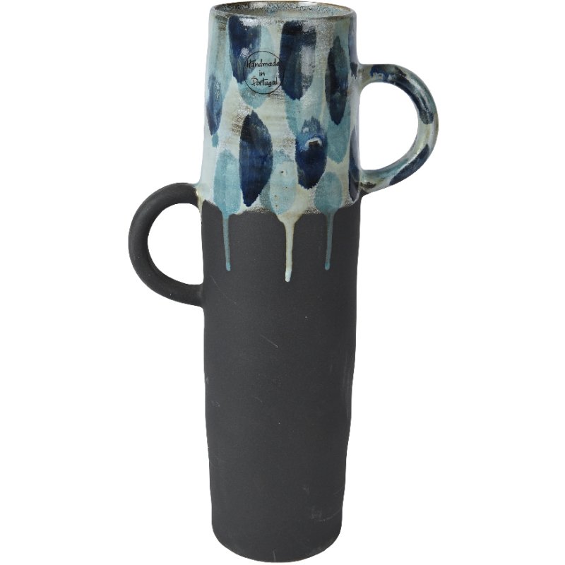 Kaemingk Terracotta Vase with odd Handles