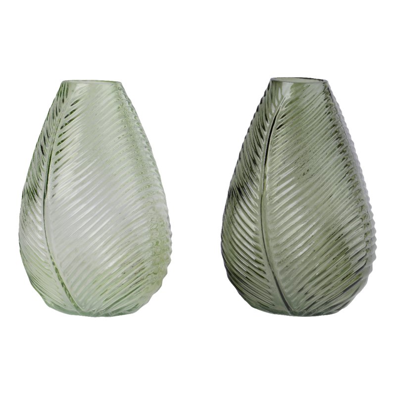 Kaemingk Wave Glass Vase