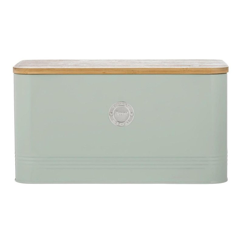 Typhoon Squircle Mint Bread Bin image of the bread bin on a white background