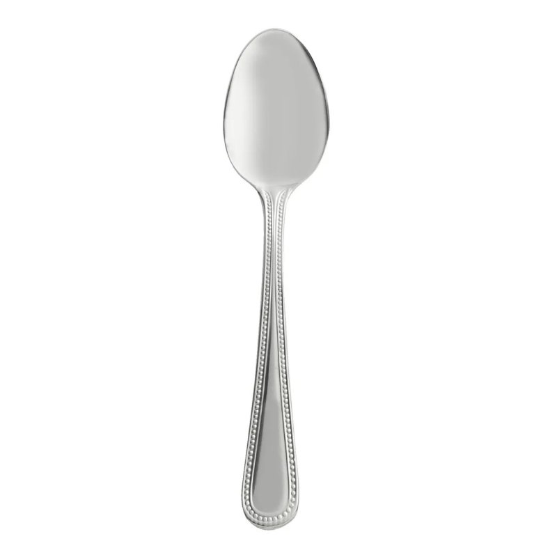Viners Bead Tea Spoon image of the spoon on a white background