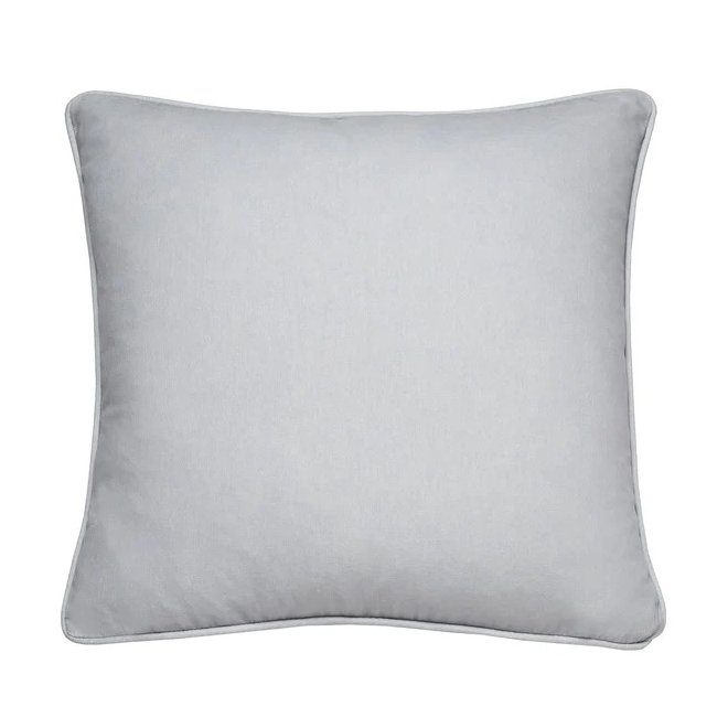 Fusion Plain Outdoor Cushion Silver