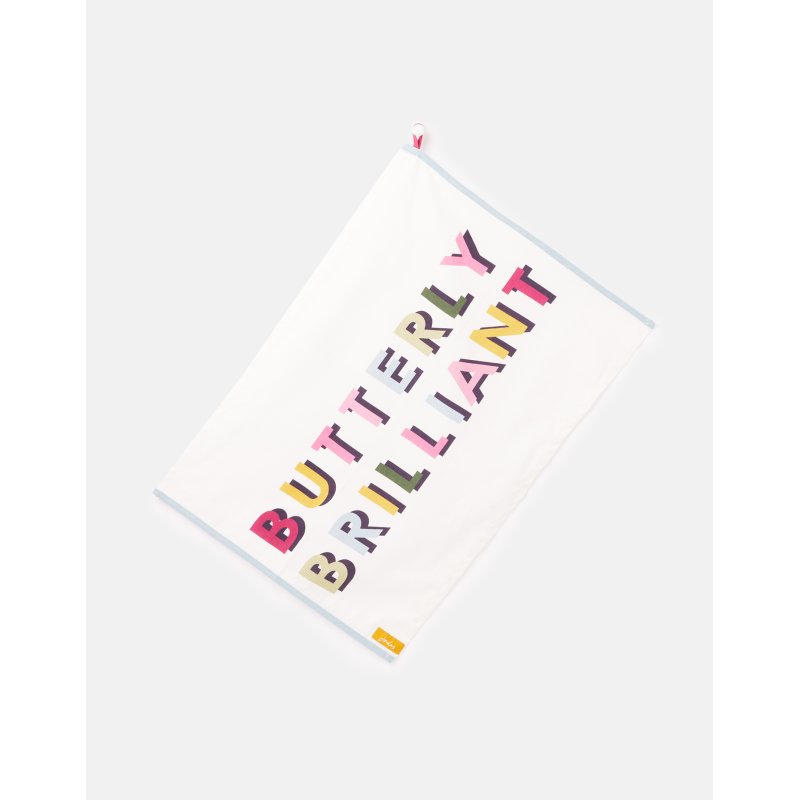 Joules Single Butterly Brilliant Tea Towel