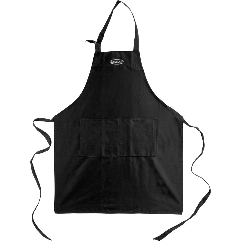 Stellar Black Textiles Apron