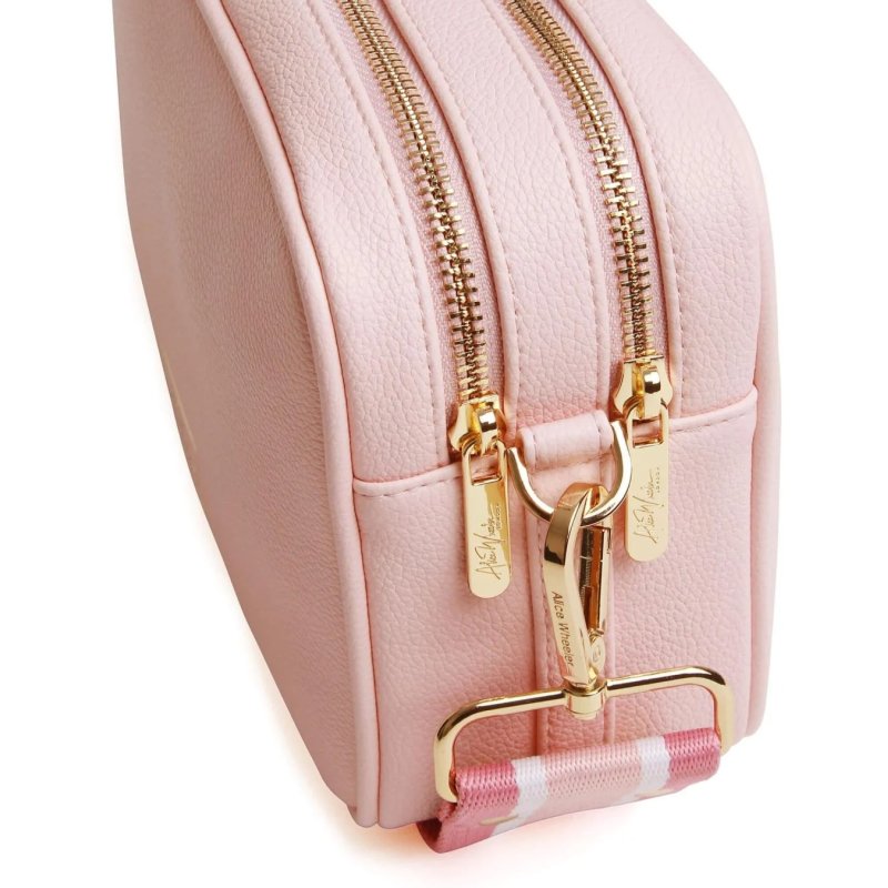バッグ Alice ALICE - Medium Nylon x Leather Shoulder with Front Pocket