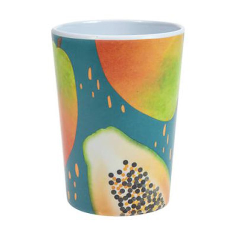 Foxwood Home Papaya Bliss Melamine Beaker