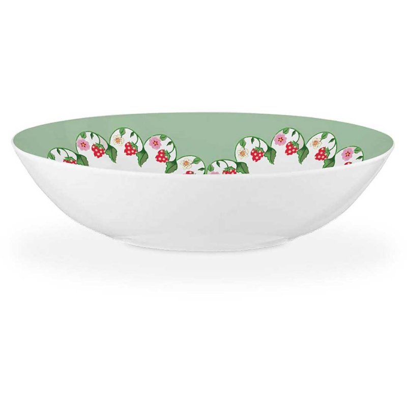 Cath Kidston Strawberry Melamine Picnic Salad Bowl