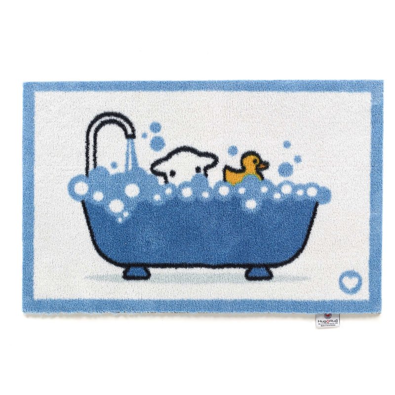 Hug Rug Bathtime Herdy Bath Mat image of the bath mat on a white background