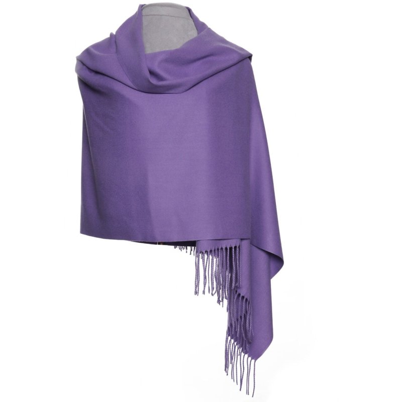 Zelly Heather Pashmina Scarf image of the scarf on a white background