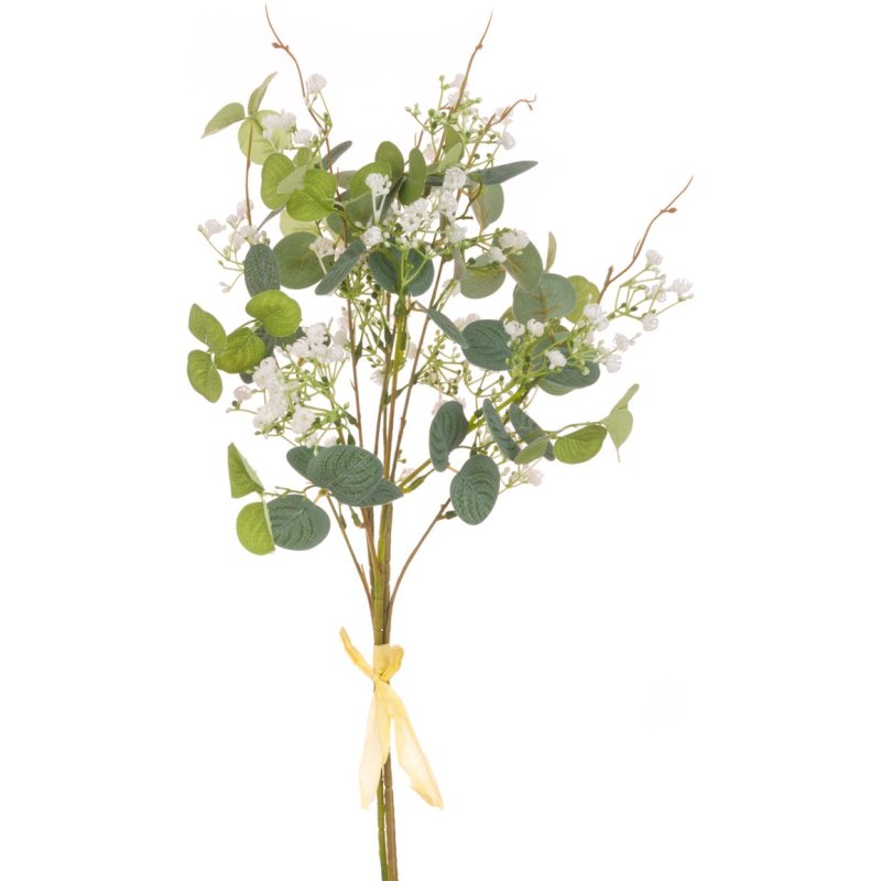 Floralsilk Hypso & Eucalyptus Bundle image of the plant on a white background
