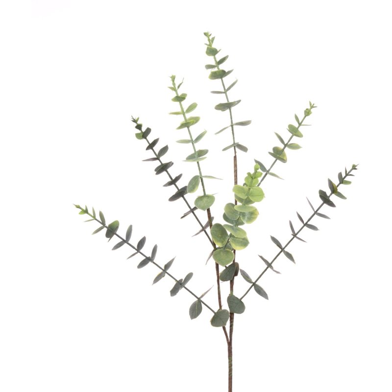Floralsilk Medium Tree Eucalyptus Spray image of the plant on a white background