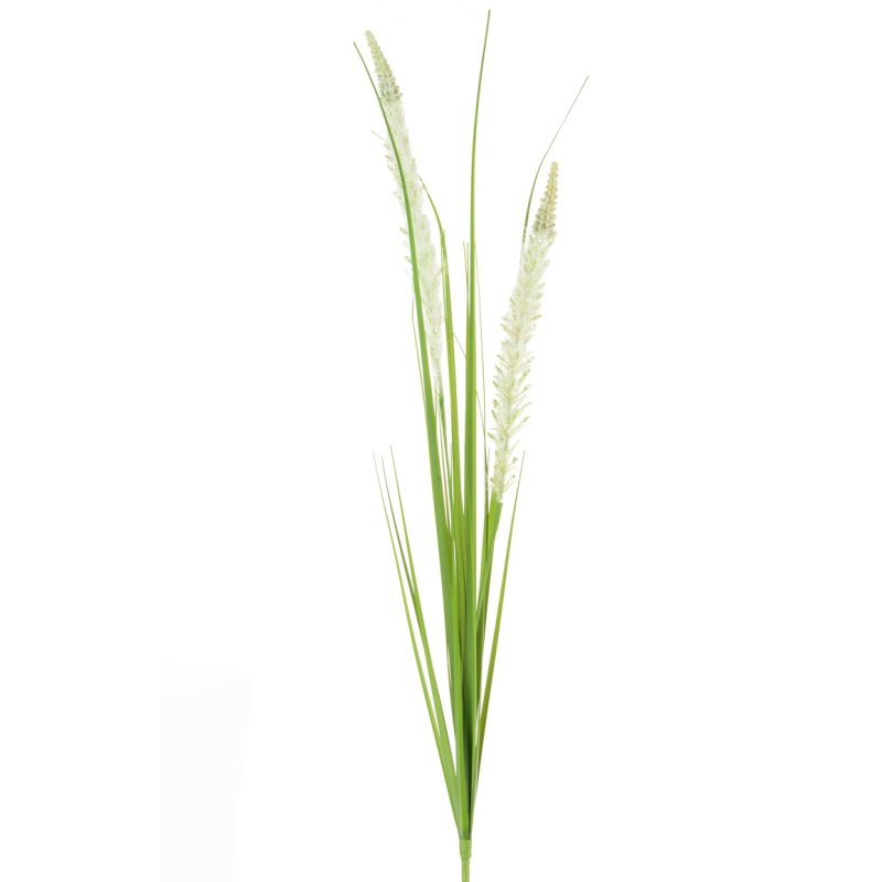 Floralsilk Grass Spray With Wolftail image of the plant on a white background