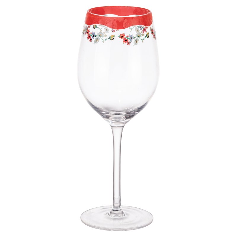 Cath Kidston Feels Like Home Wine Glass