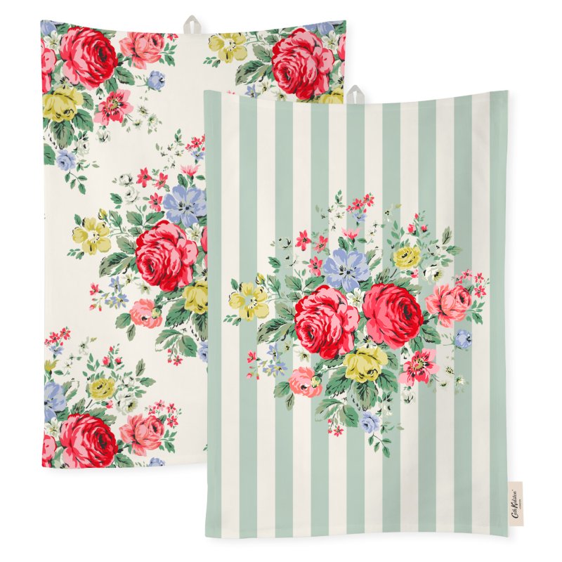 Cath Kidston Feels Like Home 2pk Tea Towels