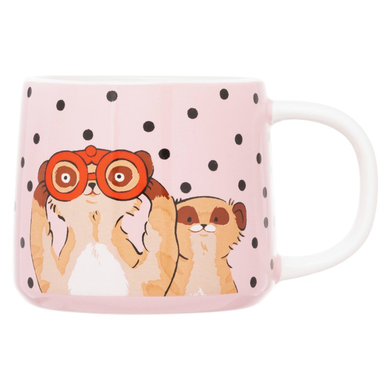 Cath Kidston Meerkats Pink Mini Billie Mug