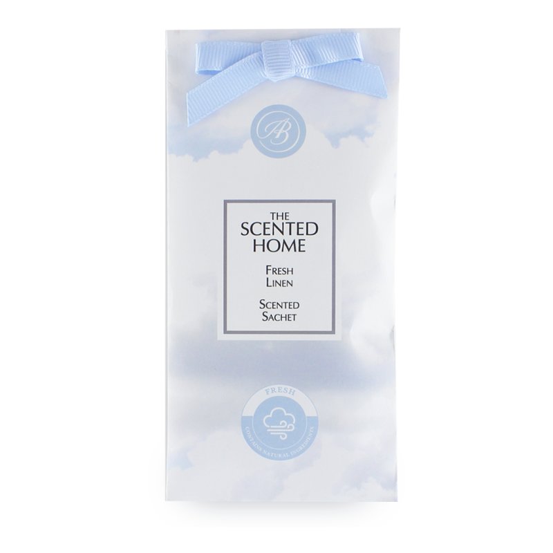 Ashleigh & Burwood Fresh Linen Slim Scented Sachet image of the sachet on a white background