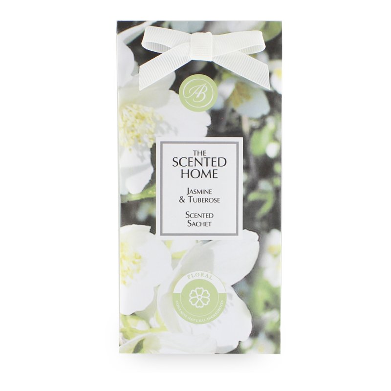 Ashleigh & Burwood Jasmine And Tuberose Slim Scented Sachet image of the sachet on a white background