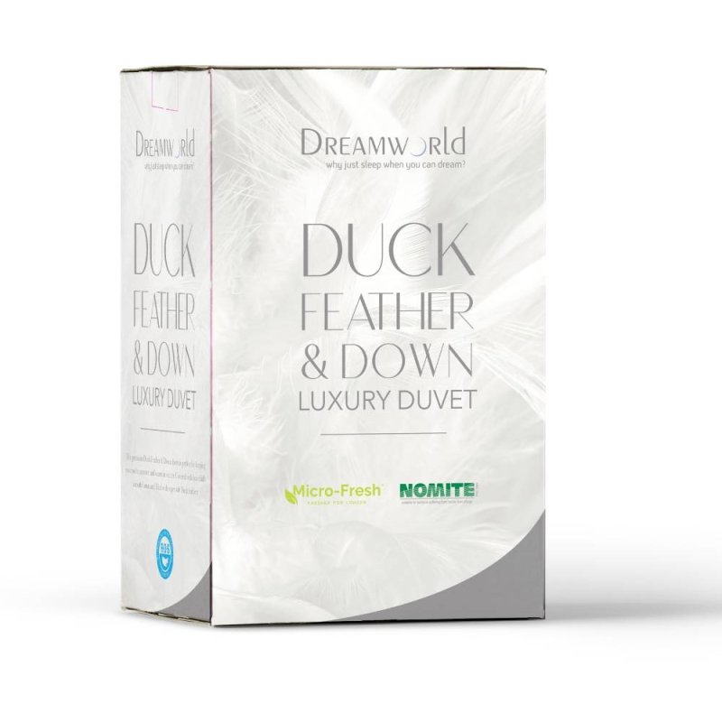 Dreamworld Duck Feather & Down 4.5 Tog Duvet