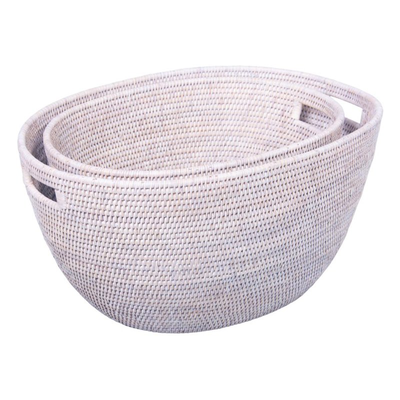Lows Artisan Weave Laundry Basket
