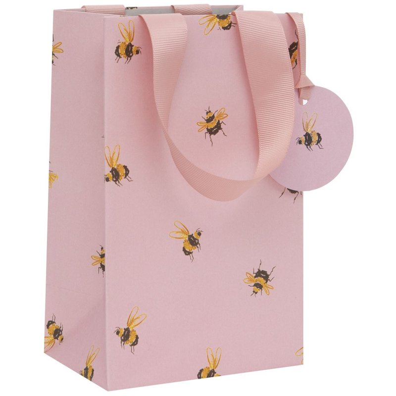 Glick Pink Bee Perfume Gift Bag