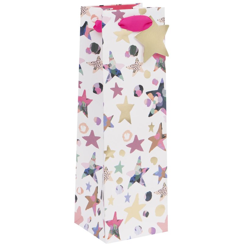 Glick Stars Bottle Gift Bag