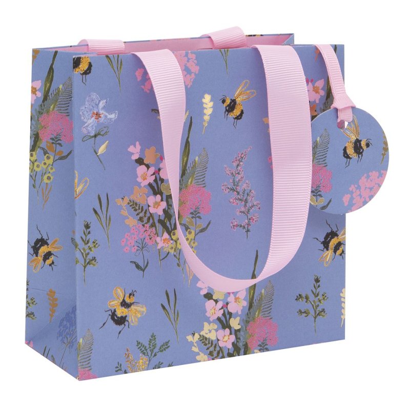 Glick Bee Meadow Blue small Gift Bag