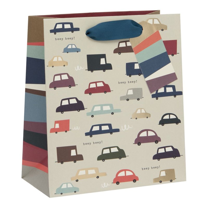 Glick Quirky Cars Medium Gift Bag