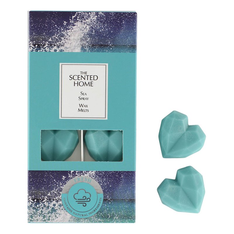Ashleigh & Burwood Sea Spray Pack Of 8 Wax Melts image of the wax melts in packaging on a white background