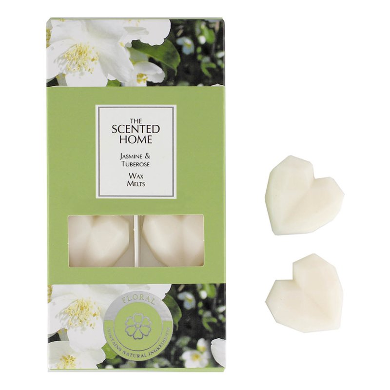 Ashleigh & Burwood Jasmine And Tuberose Pack Of 8 Wax Melts image of the wax melts in packaging on a white background