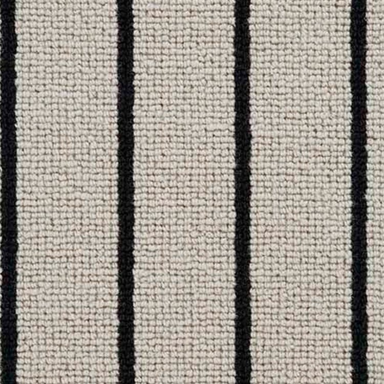 Norfolk Royal Regatta Two Tone Carpet in Black