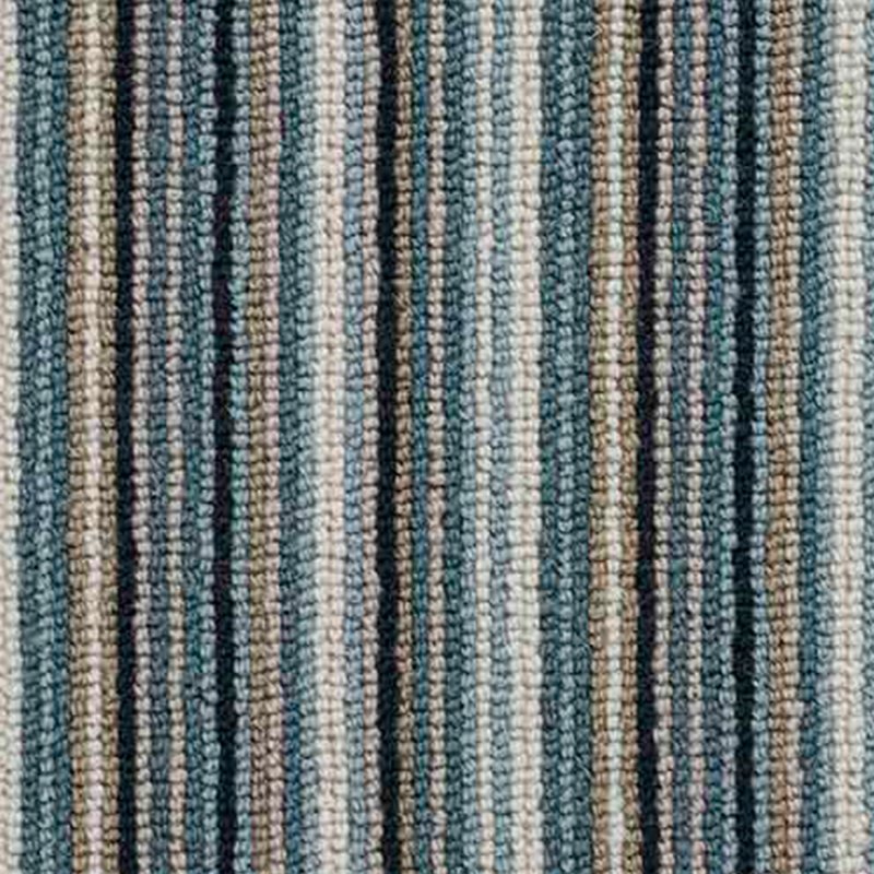 Norfolk & Co. Carpets Royal Regatta Candy Stripe Carpet in Shoreline