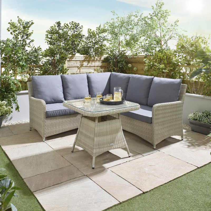 Portland Corner Sofa With Table lifestyle image of the set