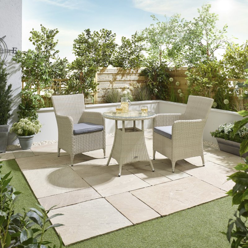 Portland Bistro Set lifestyle image of the bistro set