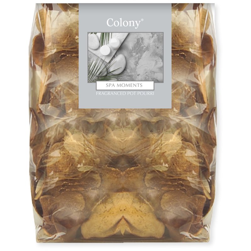 Colony Spa Moments Pot Pourri image of the pot pourri in packaging on a white background