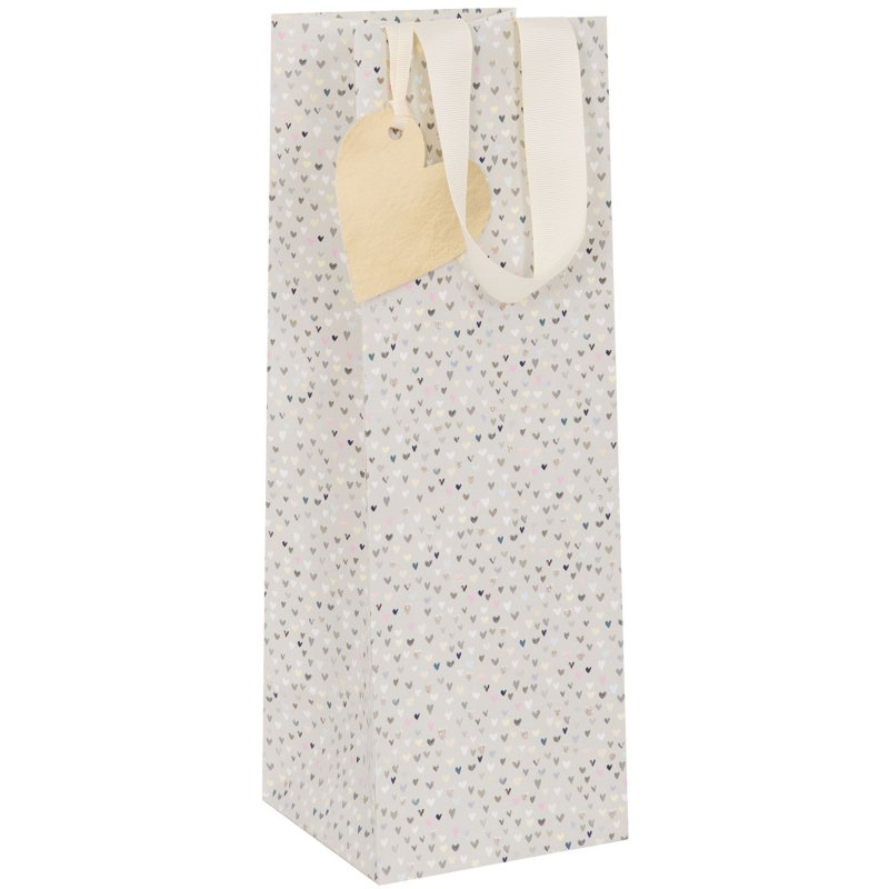 Glick Hearts Gift Bags XL Bottle Bag
