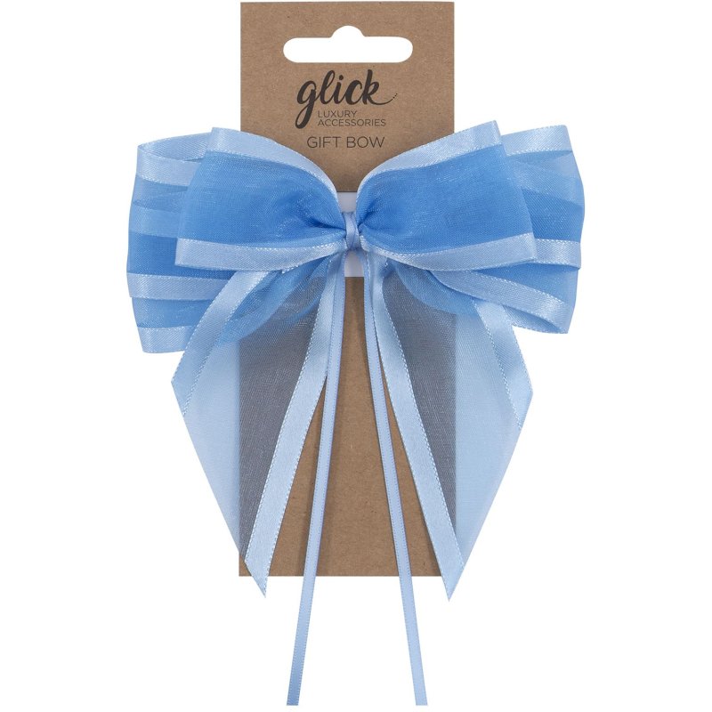 Glick Baby Blue Designer Bow