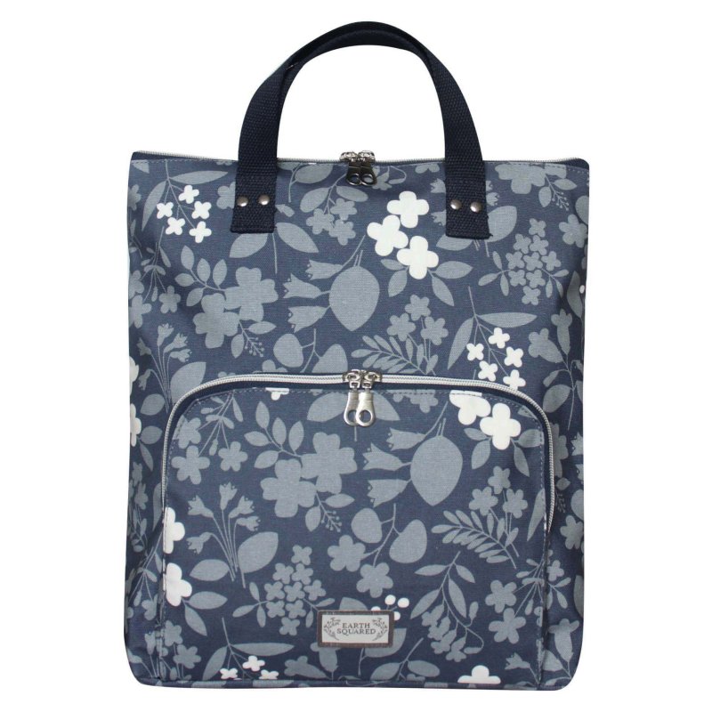 Earth Squared Venice Oilcloth Backpack Blue