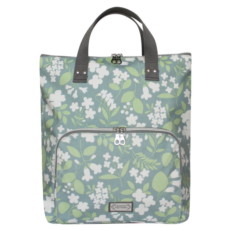 Earth Squared Lisbon Oilcloth Green Backpack