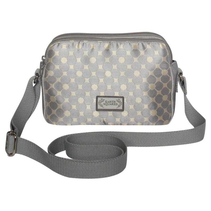 Earth Squared Anna Bag Grey & Off White