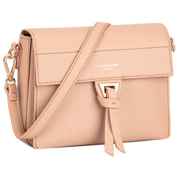 David Jones Small Square Half Flap Pink