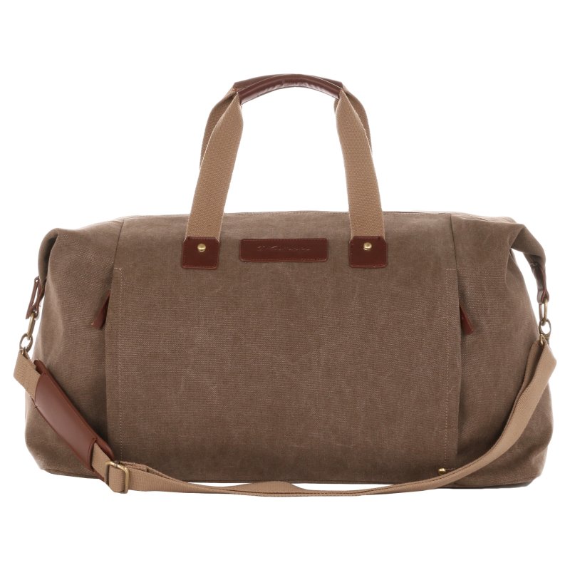 Woodbridge Large Brown Canvas Holdall Aldiss of Norfolk