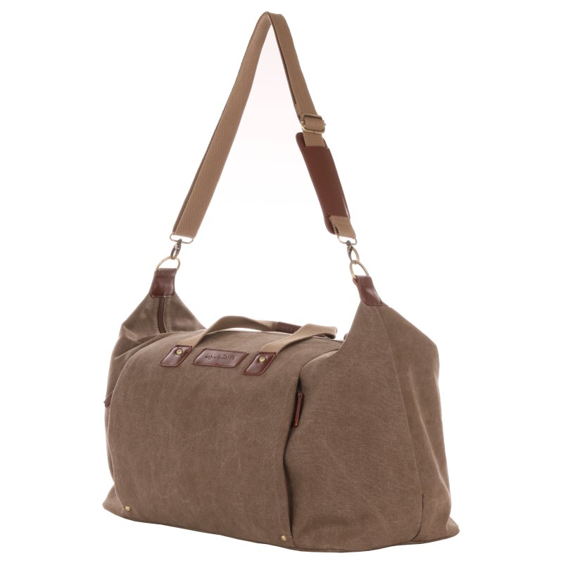 Large canvas holdall on sale