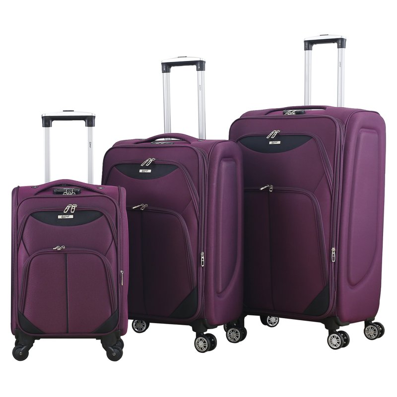 Luggage Sets Everest Cabin Luggage Everest 448 Grey Soft Shell Case