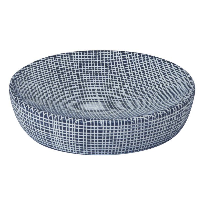 Showerdrape Denim Navy Soap Dish