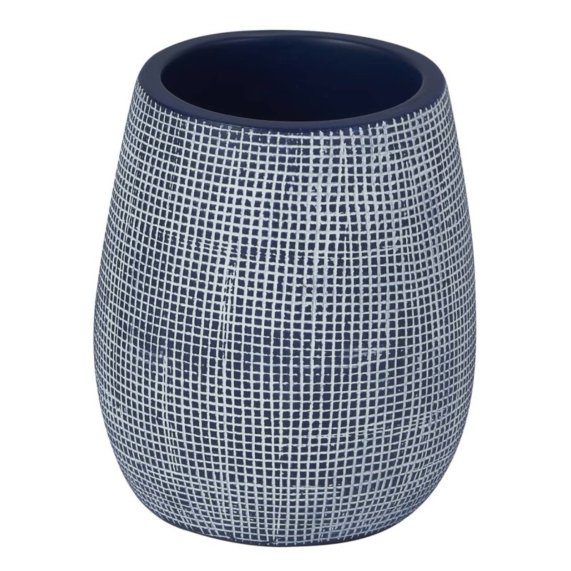 Showerdrape Denim Navy Tumbler
